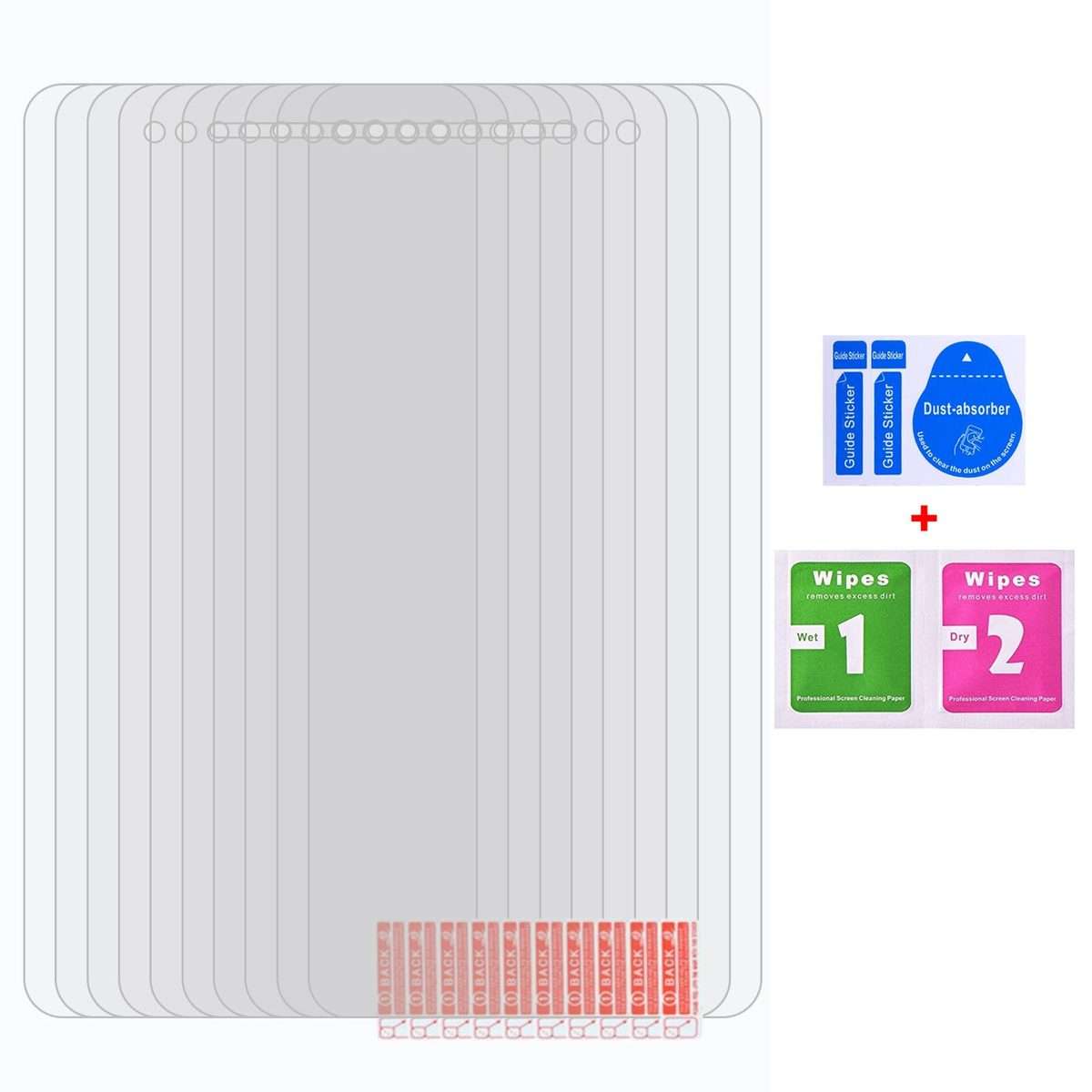 For itel A24 Pro 10pcs 0.26mm 9H 2.5D Tempered Glass Film