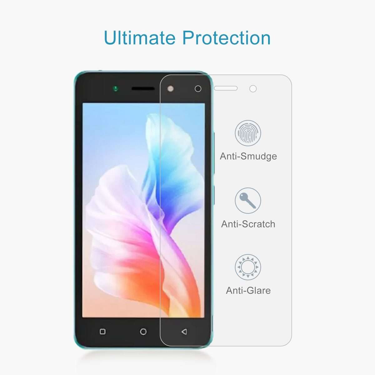 For itel A24 Pro 10pcs 0.26mm 9H 2.5D Tempered Glass Film