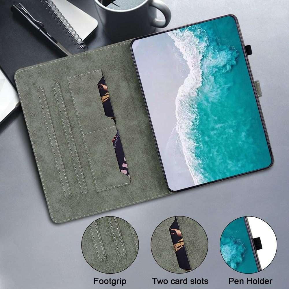 For Xiaomi Redmi K Pad 8.8 inch Tiger Pattern Flip Leather Tablet Case(Grey)