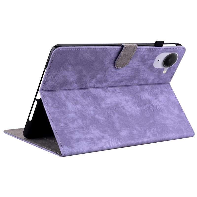 For Xiaomi Redmi K Pad 8.8 inch Tiger Pattern Flip Leather Tablet Case(Purple)