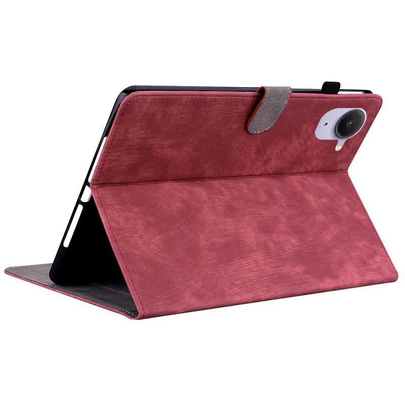 For Xiaomi Redmi K Pad 8.8 inch Tiger Pattern Flip Leather Tablet Case(Red)