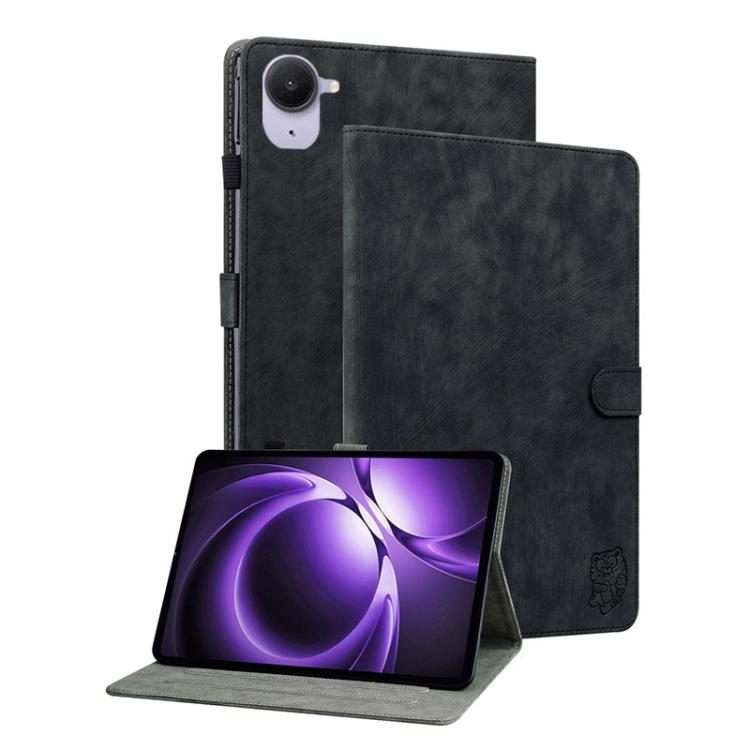 For Xiaomi Redmi K Pad 8.8 inch Tiger Pattern Flip Leather Tablet Case(Black)