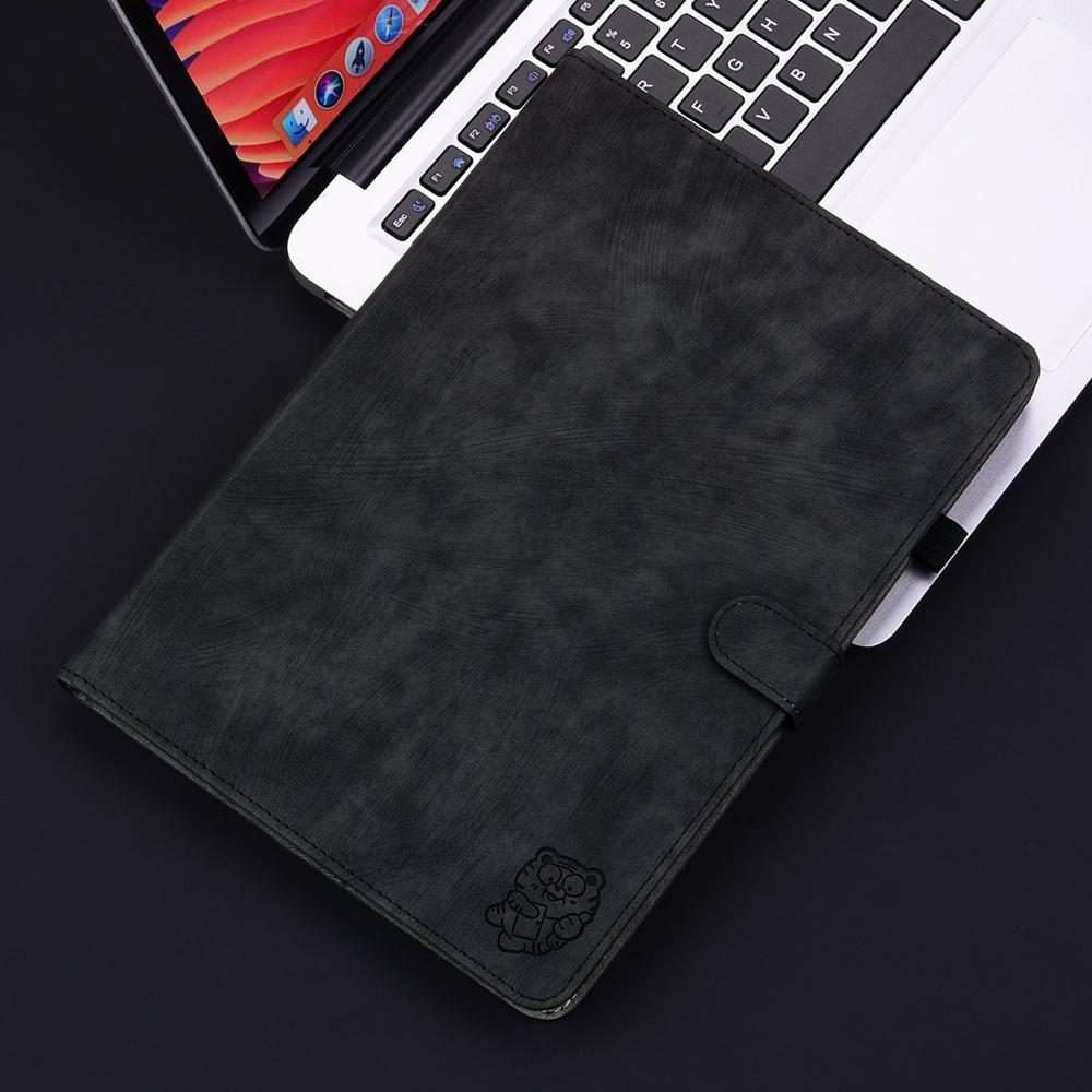 For Xiaomi Redmi K Pad 8.8 inch Tiger Pattern Flip Leather Tablet Case(Black)