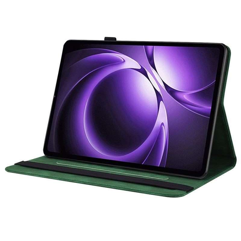 For Xiaomi Redmi K Pad 8.8 inch Butterfly Flower Embossed Leather Tablet Case(Green)