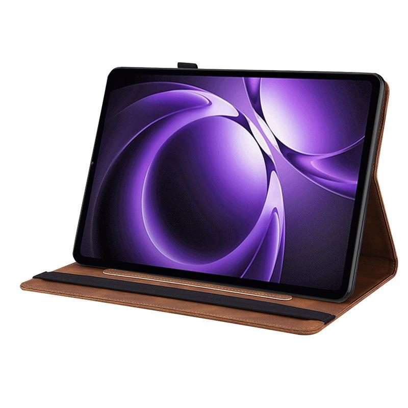 For Xiaomi Redmi K Pad 8.8 inch Butterfly Flower Embossed Leather Tablet Case(Brown)