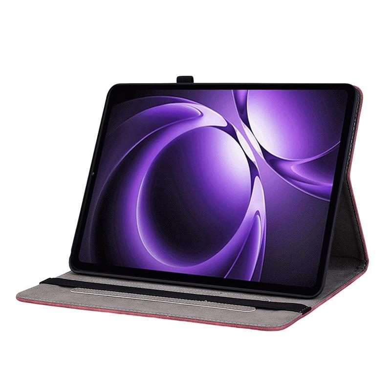 For Xiaomi Redmi K Pad 8.8 inch Butterfly Rose Embossed Leather Tablet Case(Red)