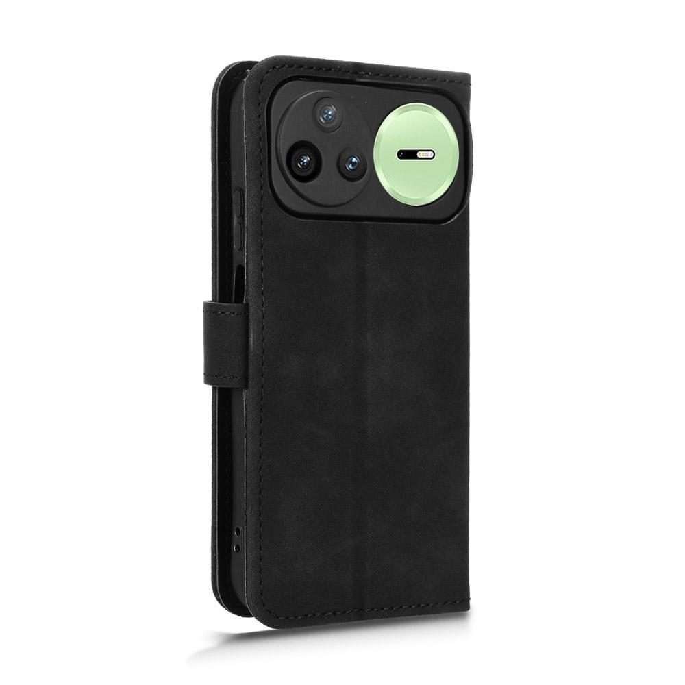 For Huawei nova 15 Pro Skin Feel Magnetic Flip Leather Phone Case(Black)
