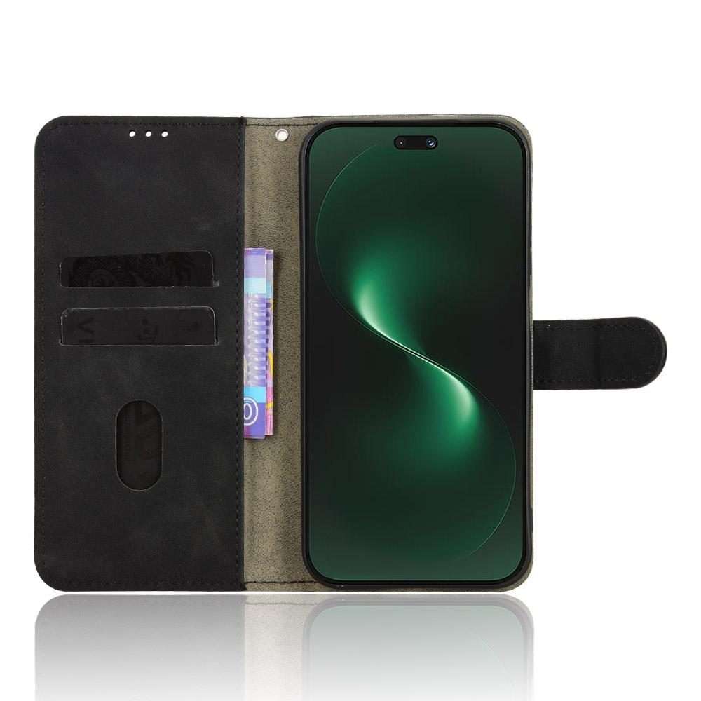 For Huawei nova 15 Pro Skin Feel Magnetic Flip Leather Phone Case(Black)