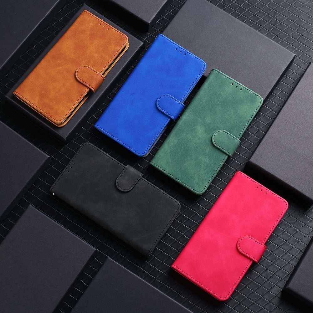 For Huawei nova 15 Pro Skin Feel Magnetic Flip Leather Phone Case(Blue)