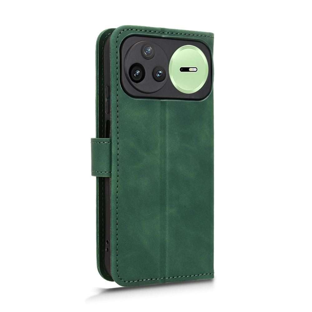 For Huawei nova 15 Pro Skin Feel Magnetic Flip Leather Phone Case(Green)