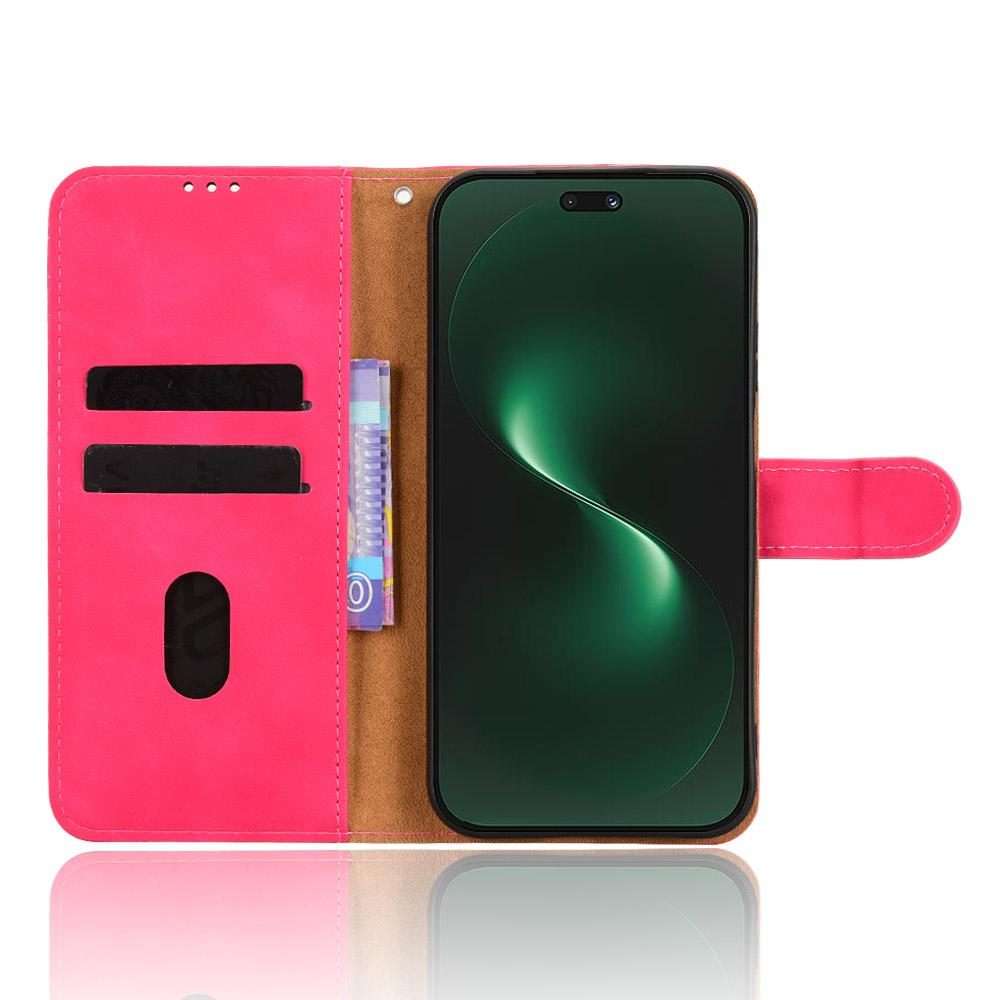 For Huawei nova 15 Pro Skin Feel Magnetic Flip Leather Phone Case(Rose Red)