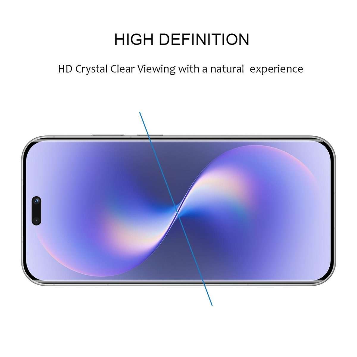 For Huawei nova 15 Pro 3D Curved Edge Full Screen Tempered Glass Film(Black)