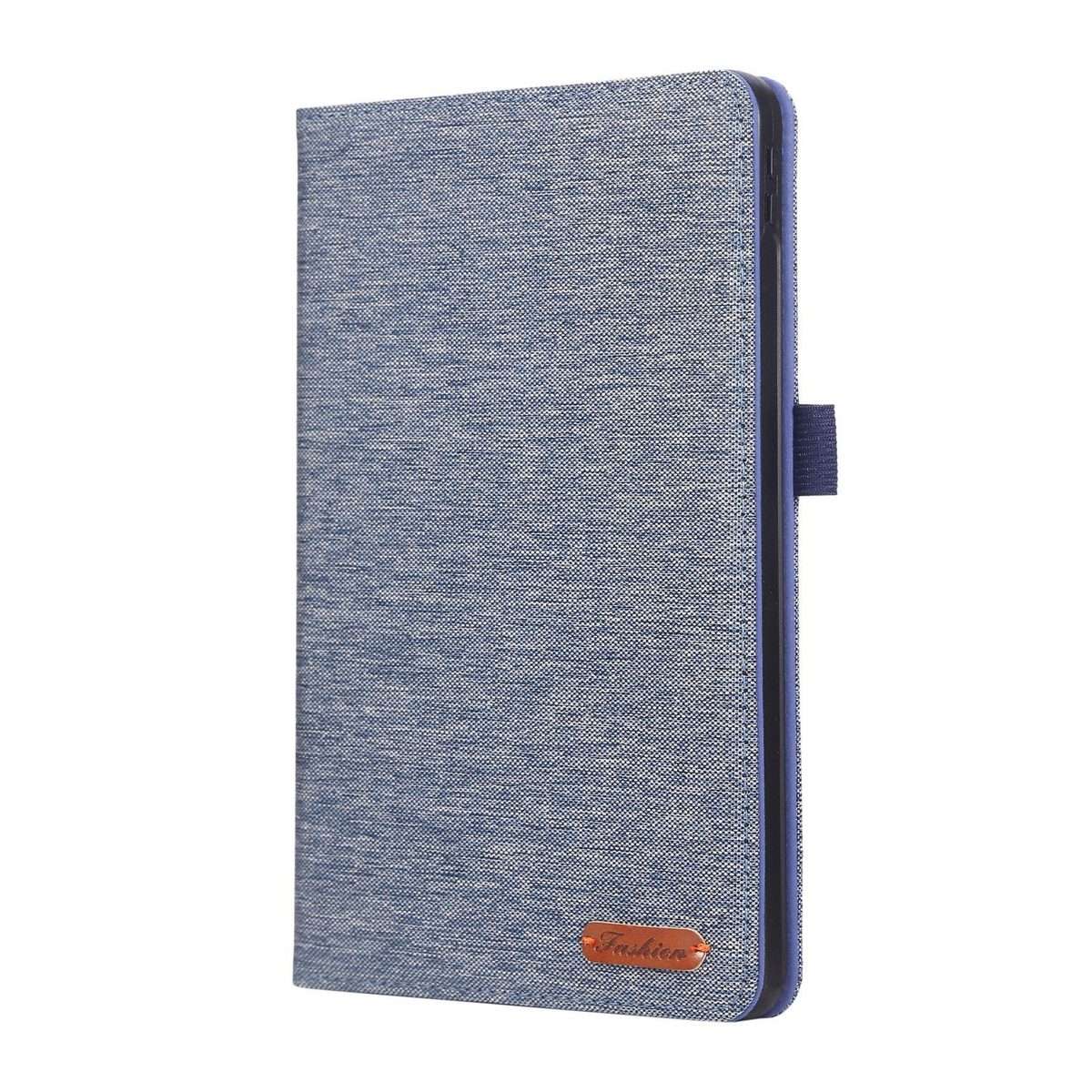 For Xiaomi Redmi K Pad Fabric Texture Horizontal Flip Leather Tablet Case(Blue)