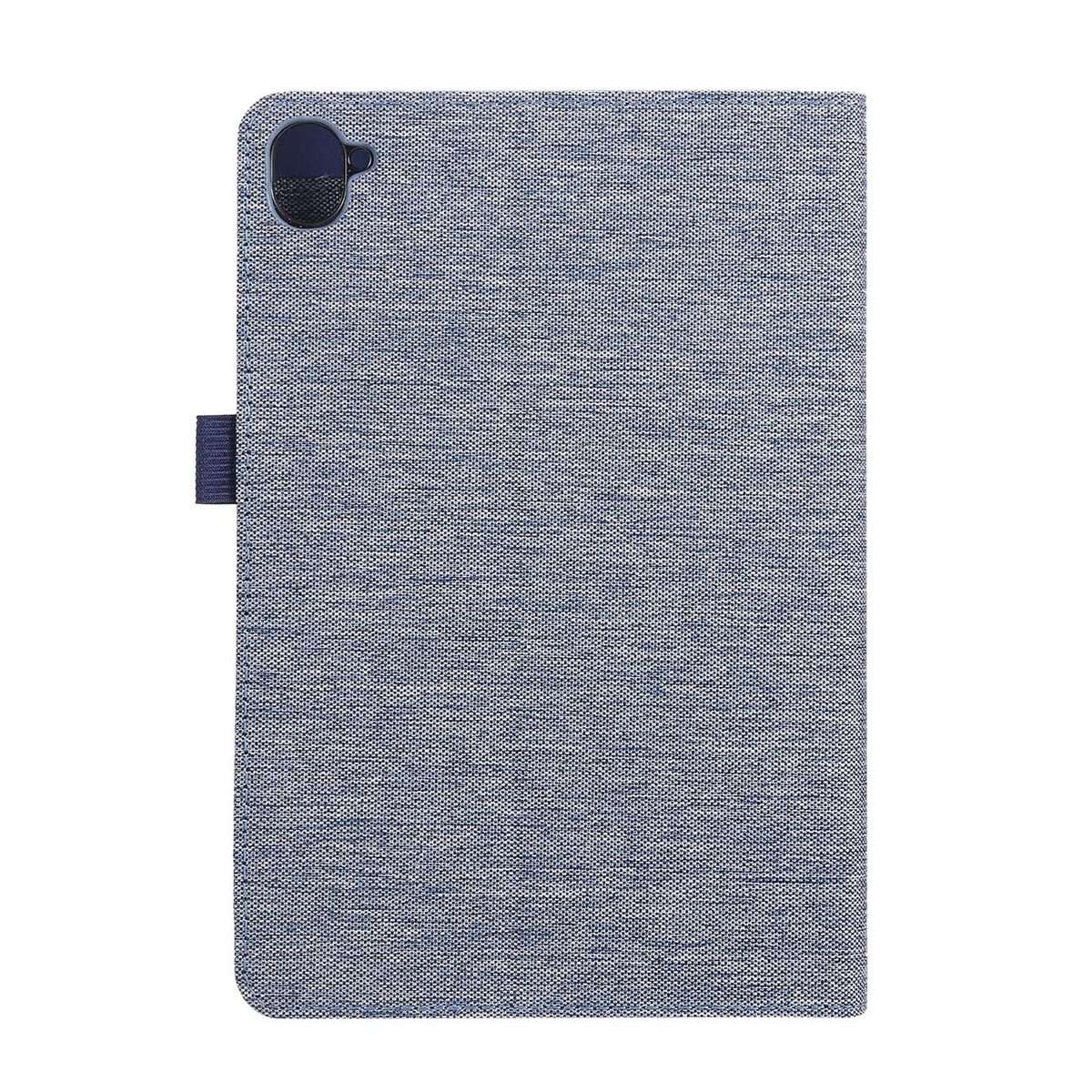 For Xiaomi Redmi K Pad Fabric Texture Horizontal Flip Leather Tablet Case(Blue)