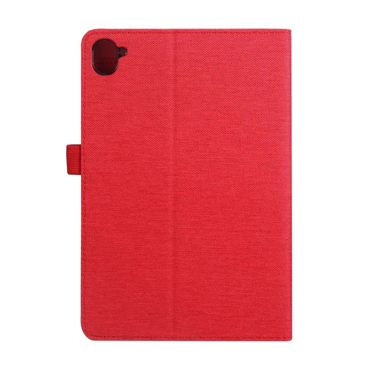 For Xiaomi Redmi K Pad Fabric Texture Horizontal Flip Leather Tablet Case(Red)