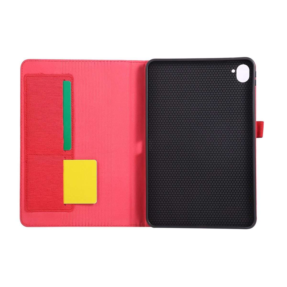 For Xiaomi Redmi K Pad Fabric Texture Horizontal Flip Leather Tablet Case(Red)