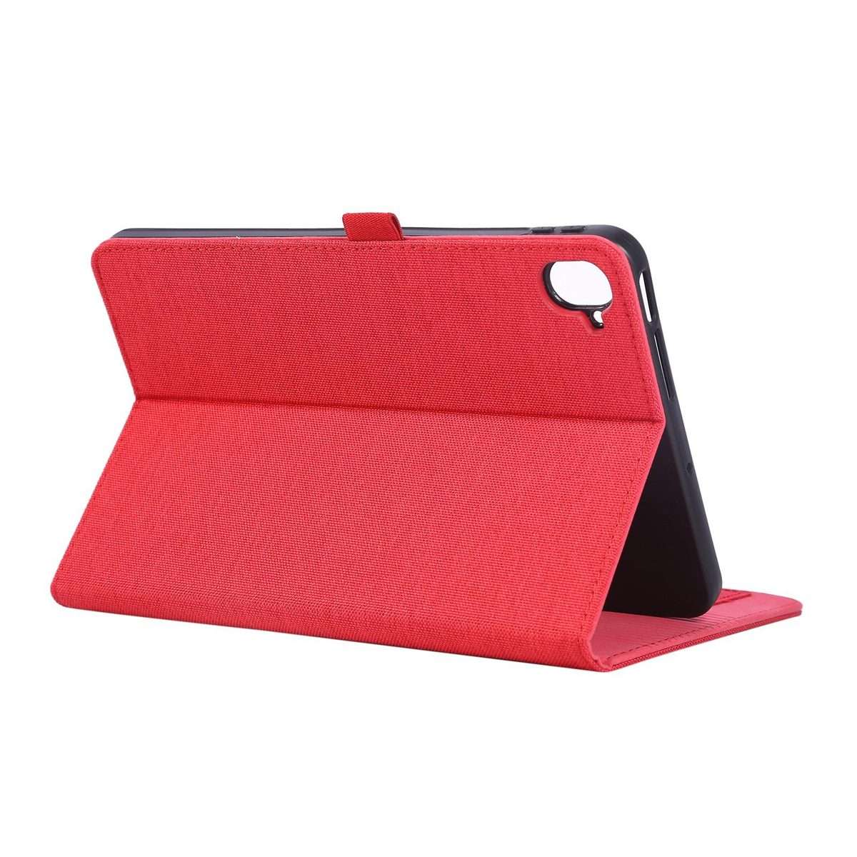 For Xiaomi Redmi K Pad Fabric Texture Horizontal Flip Leather Tablet Case(Red)