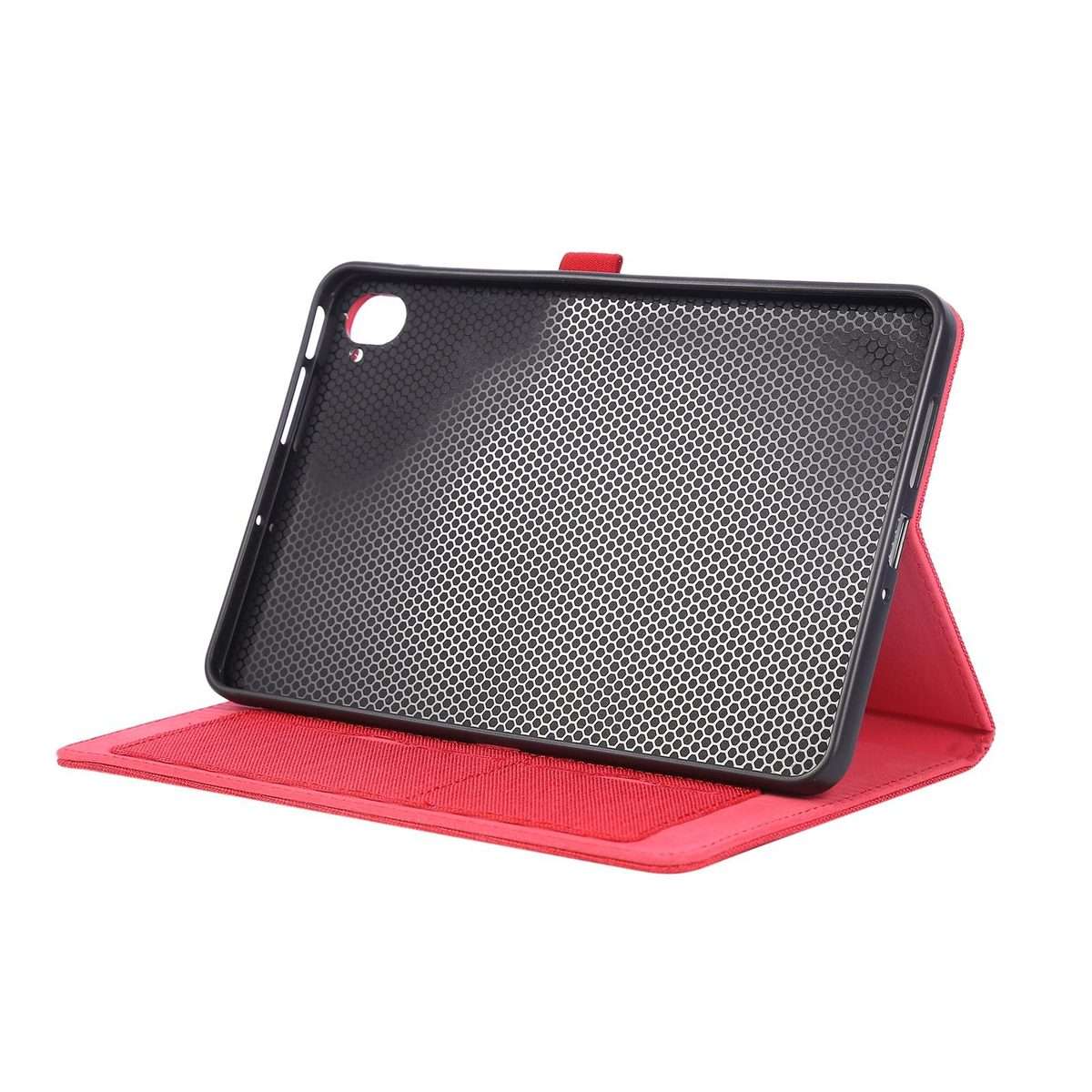 For Xiaomi Redmi K Pad Fabric Texture Horizontal Flip Leather Tablet Case(Red)