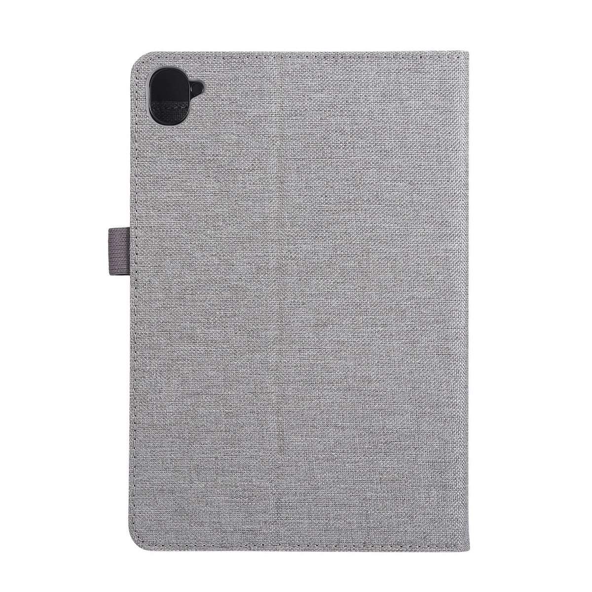 For Xiaomi Redmi K Pad Fabric Texture Horizontal Flip Leather Tablet Case(Grey)