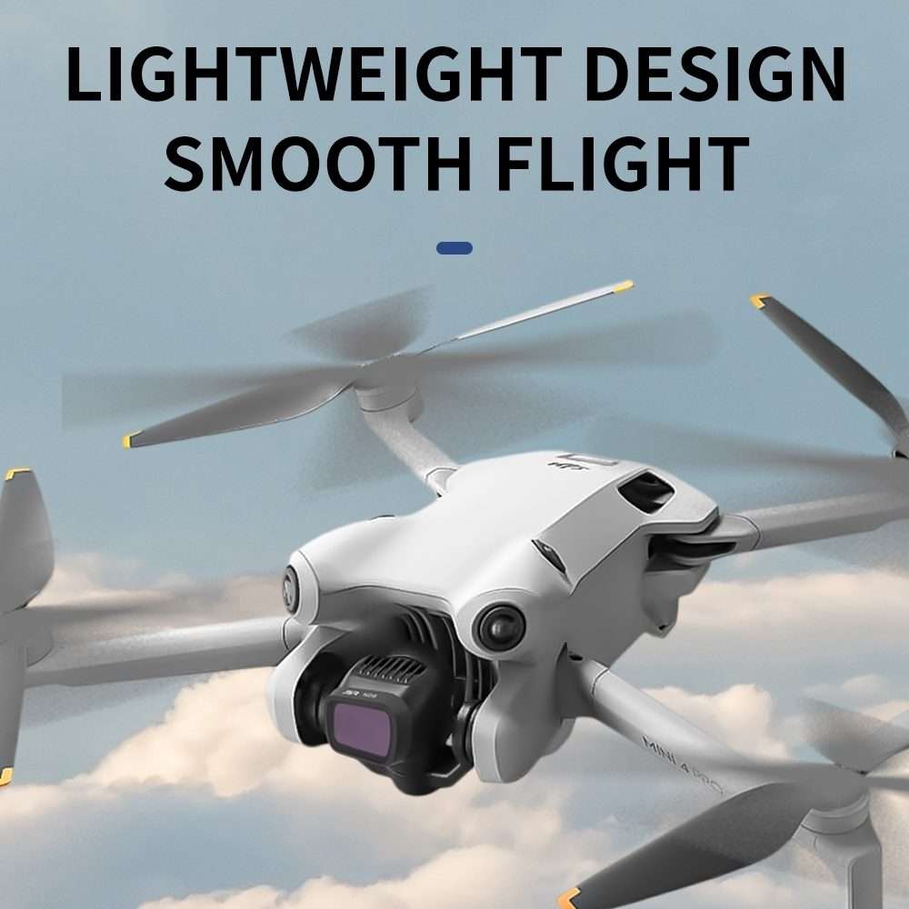 For DJI Mini 4 Pro JSR KB Series Drone Camera Lens Filter, Filter:ND8PL