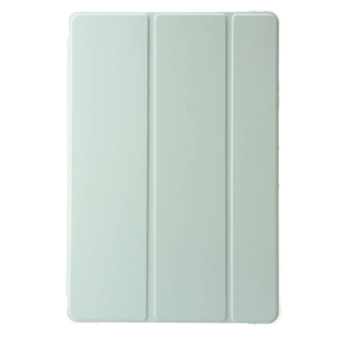 For Samsung Galaxy Tab S9 Ultra/S8 Ultra 3-Fold Clear Acrylic Leather Tablet Case(Green)