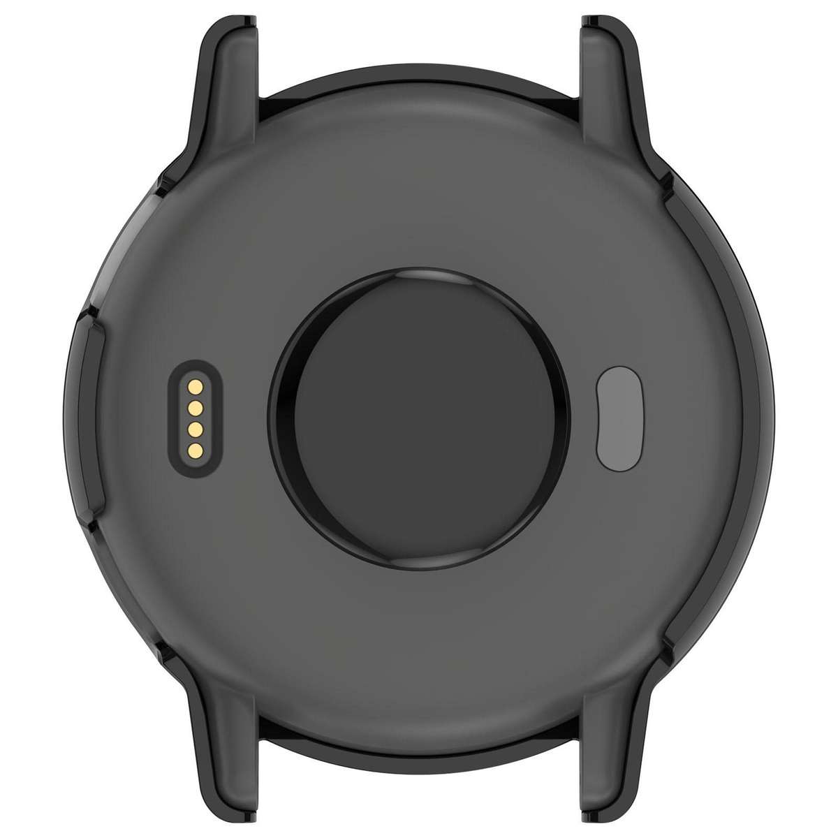For Garmin vivoactive 5 / Active 5 PC + Tempered Film Integrated Watch Protective Case(Black)