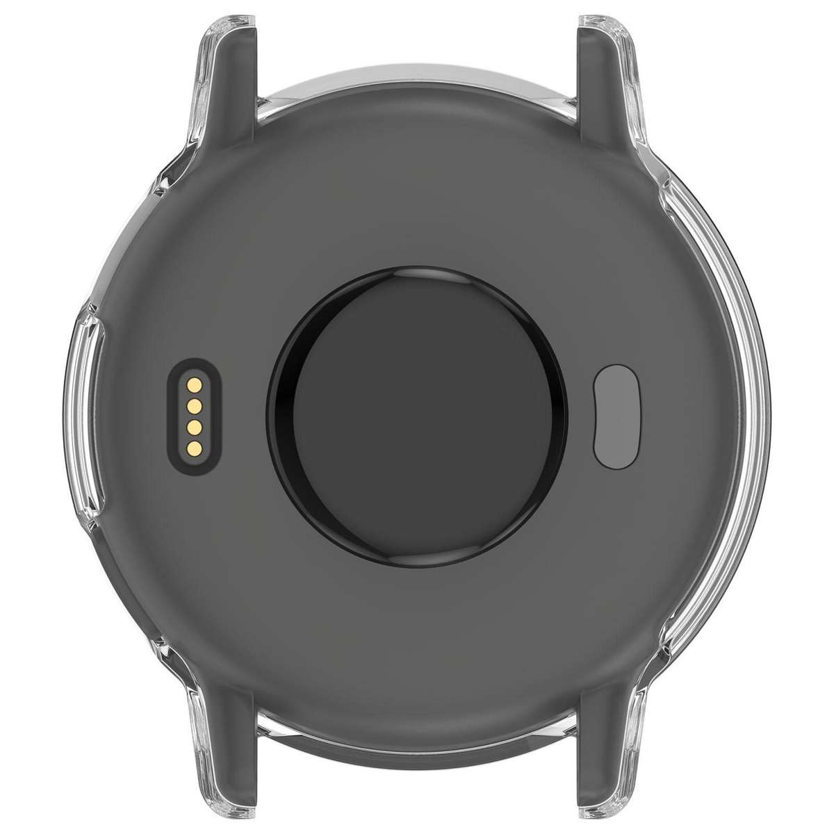For Garmin vivoactive 5 / Active 5 PC + Tempered Film Integrated Watch Protectiv ... (Transparent)