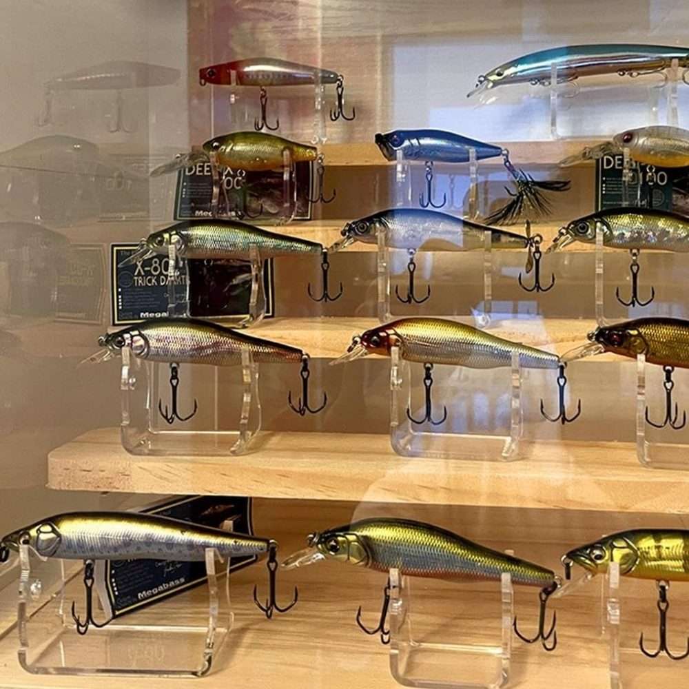 YX061 4pcs/Set Fishing Lure Display Stands
