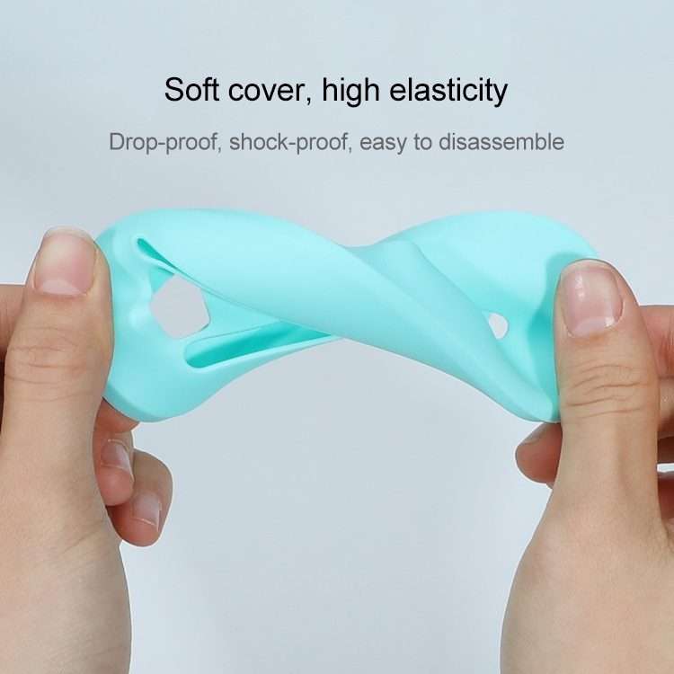 For Apple Magic Mouse 1 / 2 Mouse Silicone Protective Case(Black)