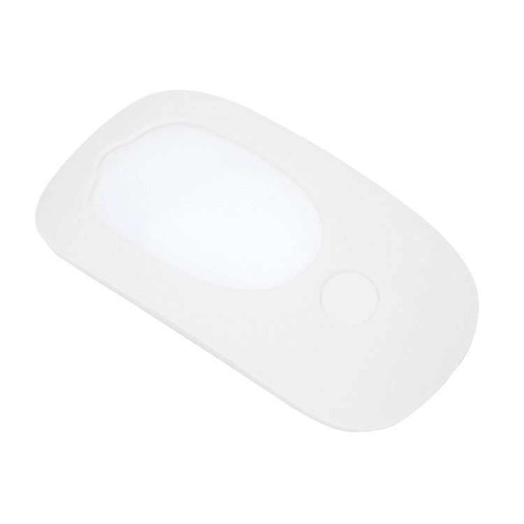 For Apple Magic Mouse 1 / 2 Mouse Silicone Protective Case(White)