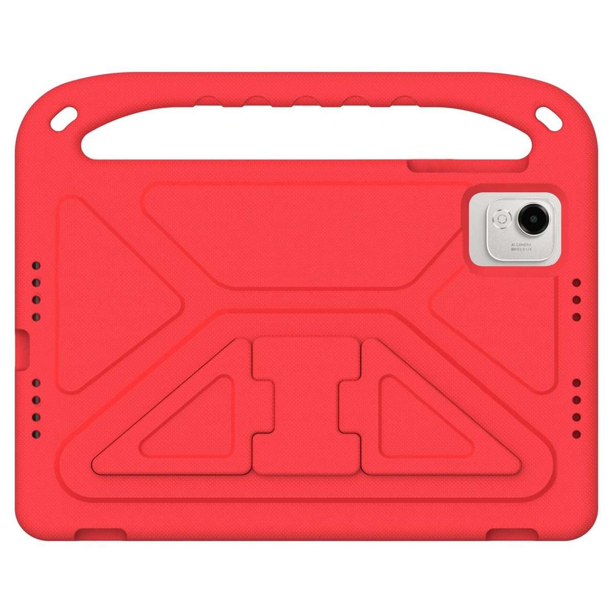 For Honor Pad X9a / X9 Pro 2025 Handle EVA Shockproof Tablet Case with Holder(Red)