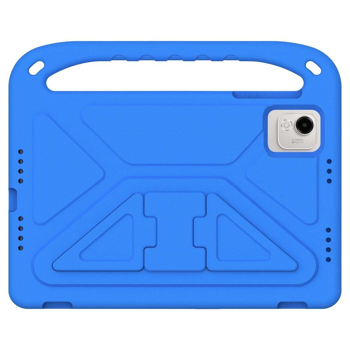 For Honor Pad X9a / X9 Pro 2025 Handle EVA Shockproof Tablet Case with Holder(Blue)