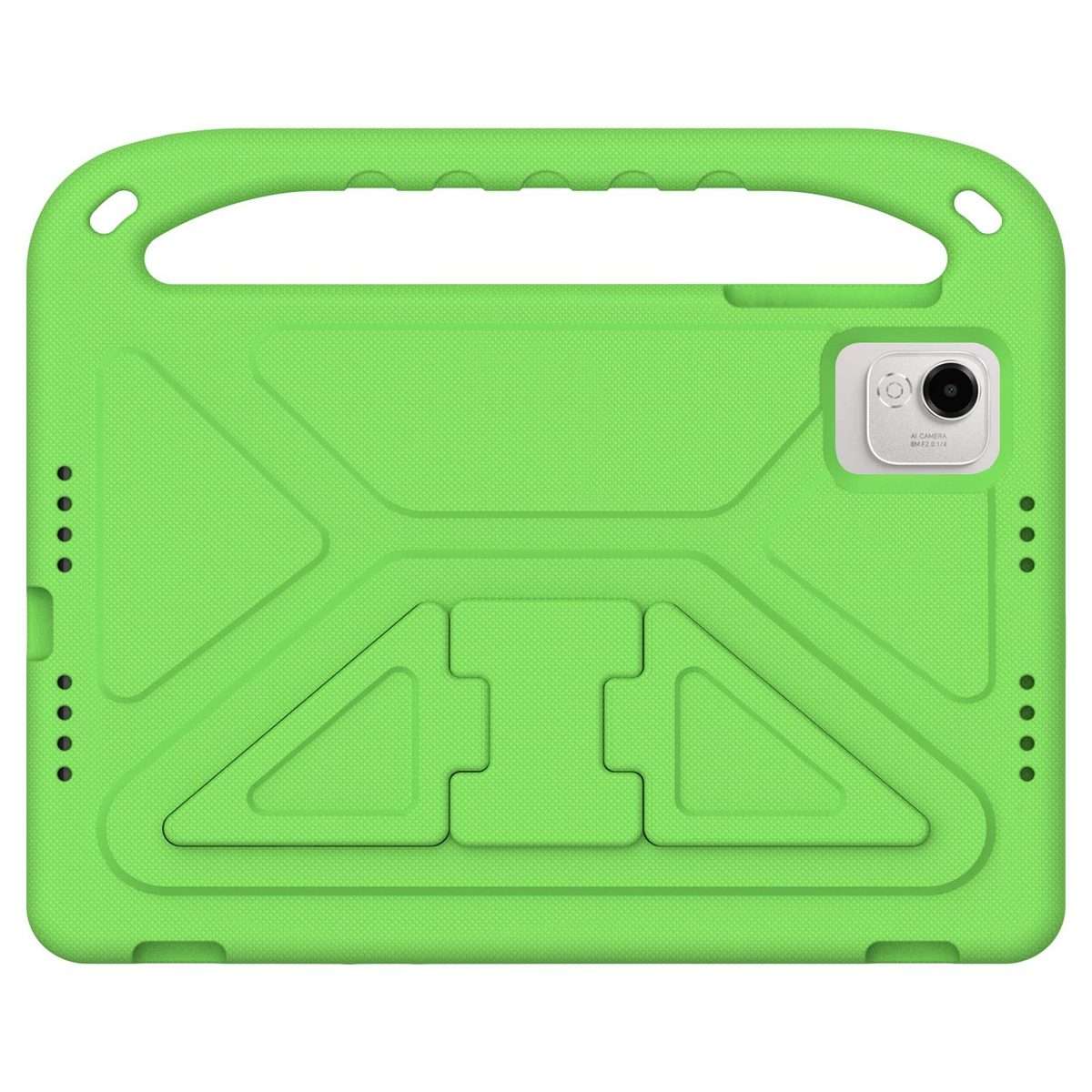 For Honor Pad X9a / X9 Pro 2025 Handle EVA Shockproof Tablet Case with Holder(Green)