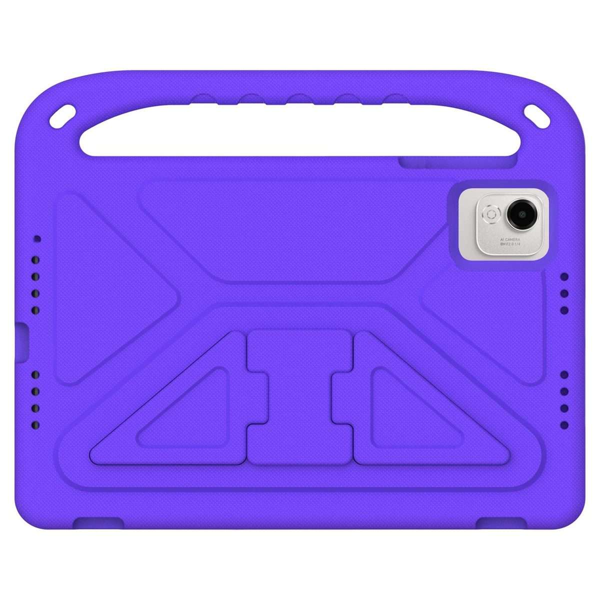 For Honor Pad X9a / X9 Pro 2025 Handle EVA Shockproof Tablet Case with Holder(Purple)