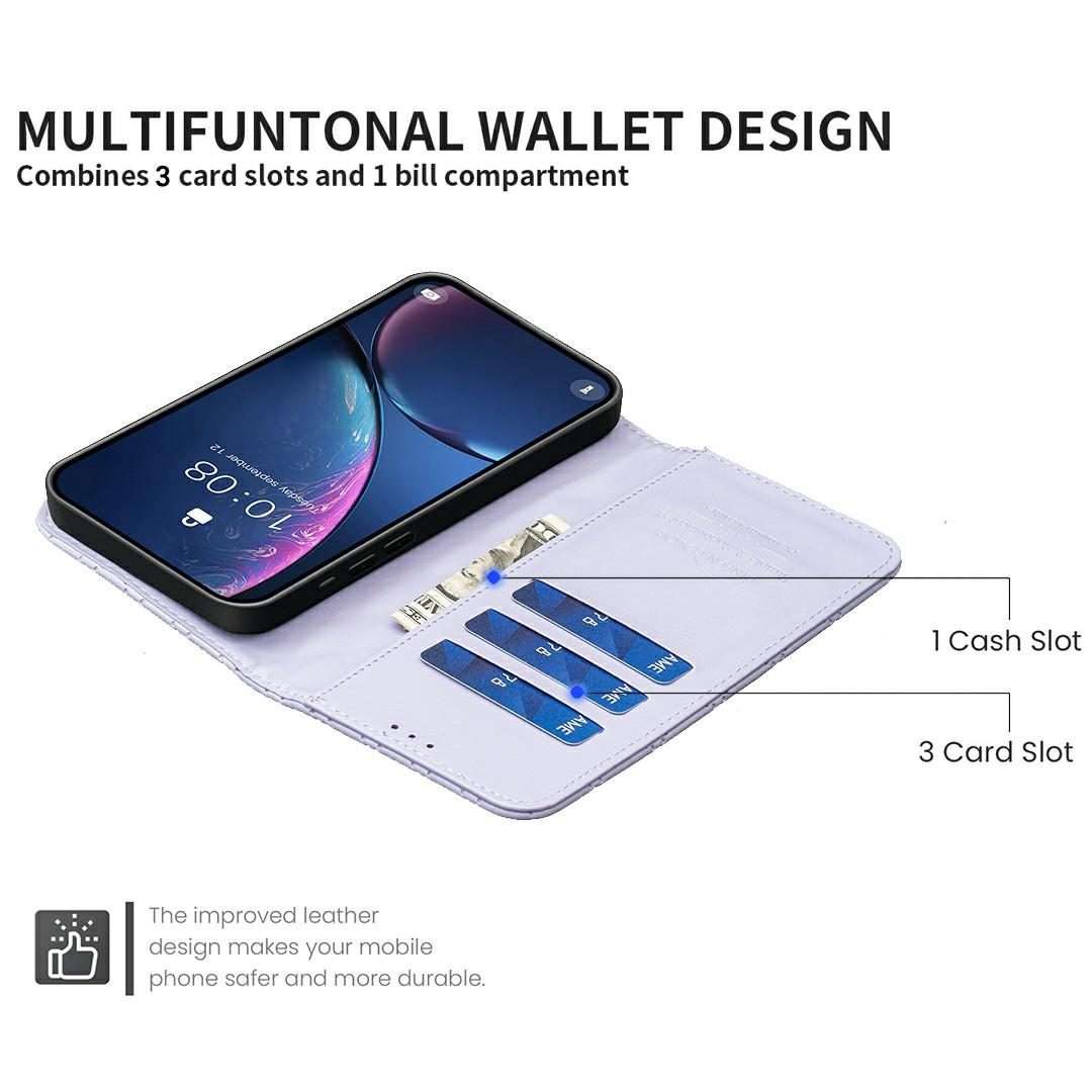 For Tecno Pova 7 Pro 5G Diamond Lattice Wallet Flip Leather Phone Case(Purple)