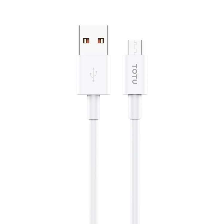 TOTU CB-9-M 12W USB to Micro USB TPE Data Cable, Length: 1m(White)