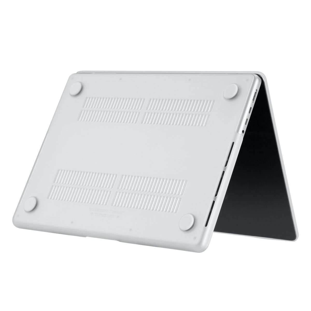 For MacBook Pro 16.2 inch 2024 Laptop Matte Style Protective Case(Transparent)
