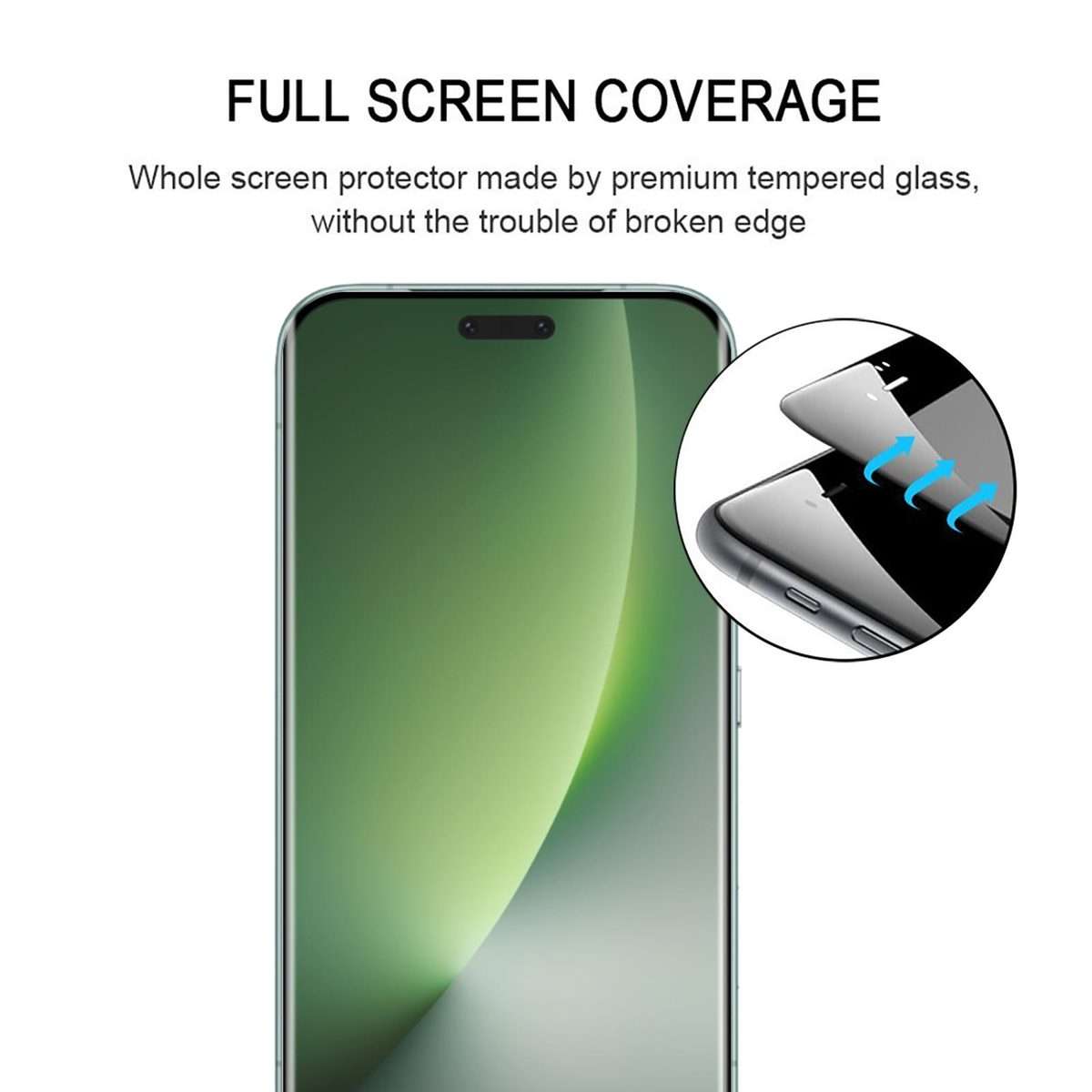 For Honor Magic8 Pro 25pcs 9H HD 3D Curved Edge Tempered Glass Film(Black)