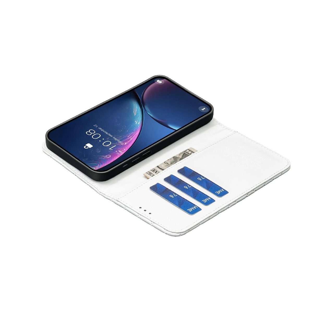 For Infinix Hot 60 Pro+ 4G Diamond Lattice Wallet Flip Leather Phone Case(White)