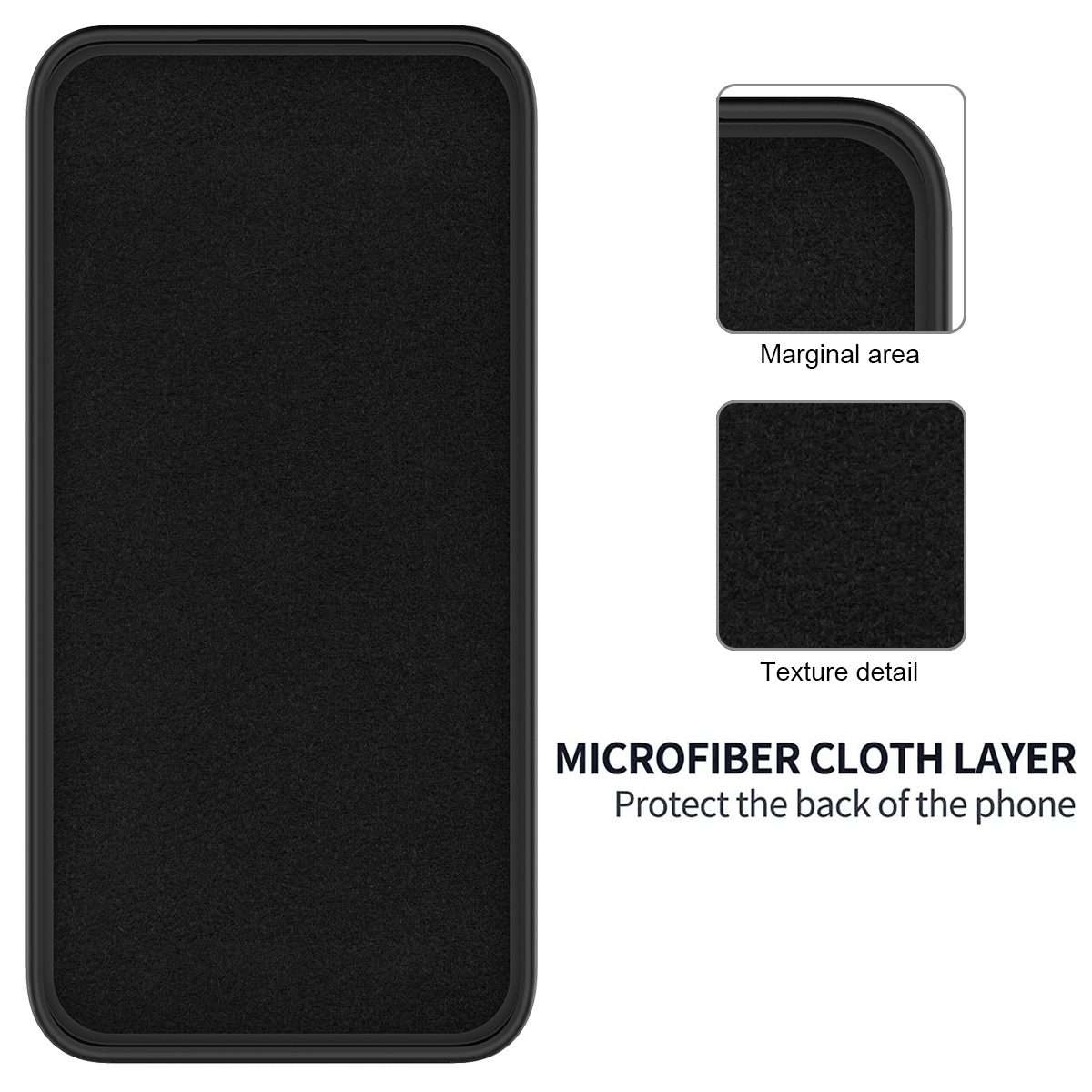 For Xiaomi 14 Pro Solid Color Liquid Silicone Dropproof Full Coverage Phone Case(Black)