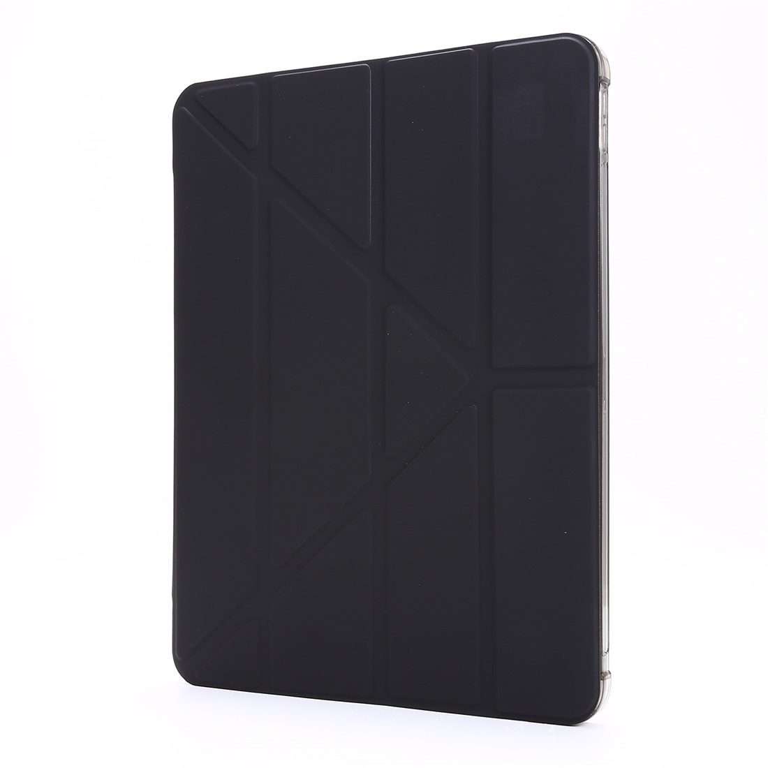 For iPad Pro 11 (2020/2018) / Air 2020 10.9 Multi-folding Horizontal Flip PU Leather + ... (Black)