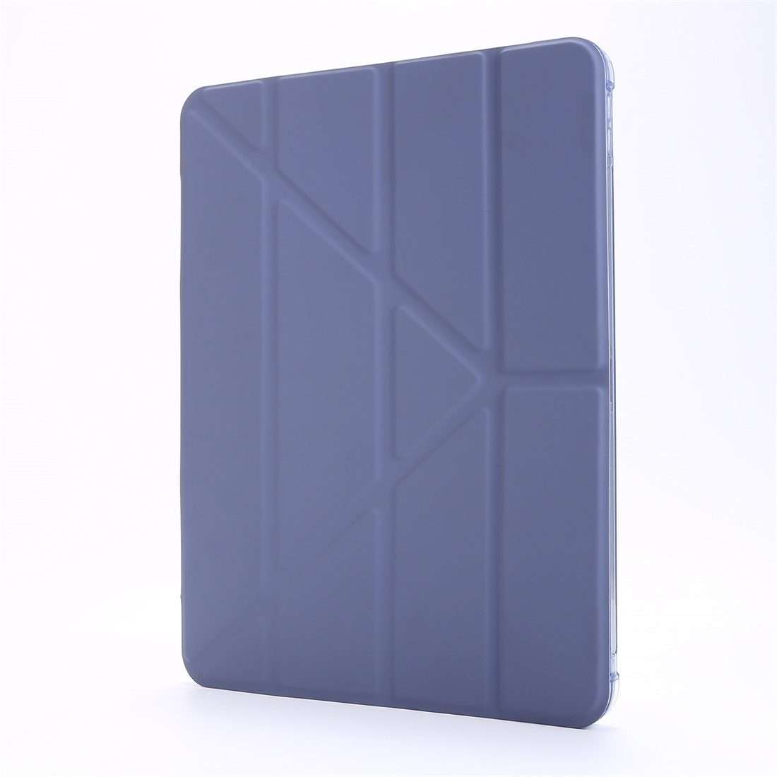 For iPad Pro 11 (2020/2018) / Air 2020 10.9 Multi-folding Horizontal Flip PU Leather ... (Purple)