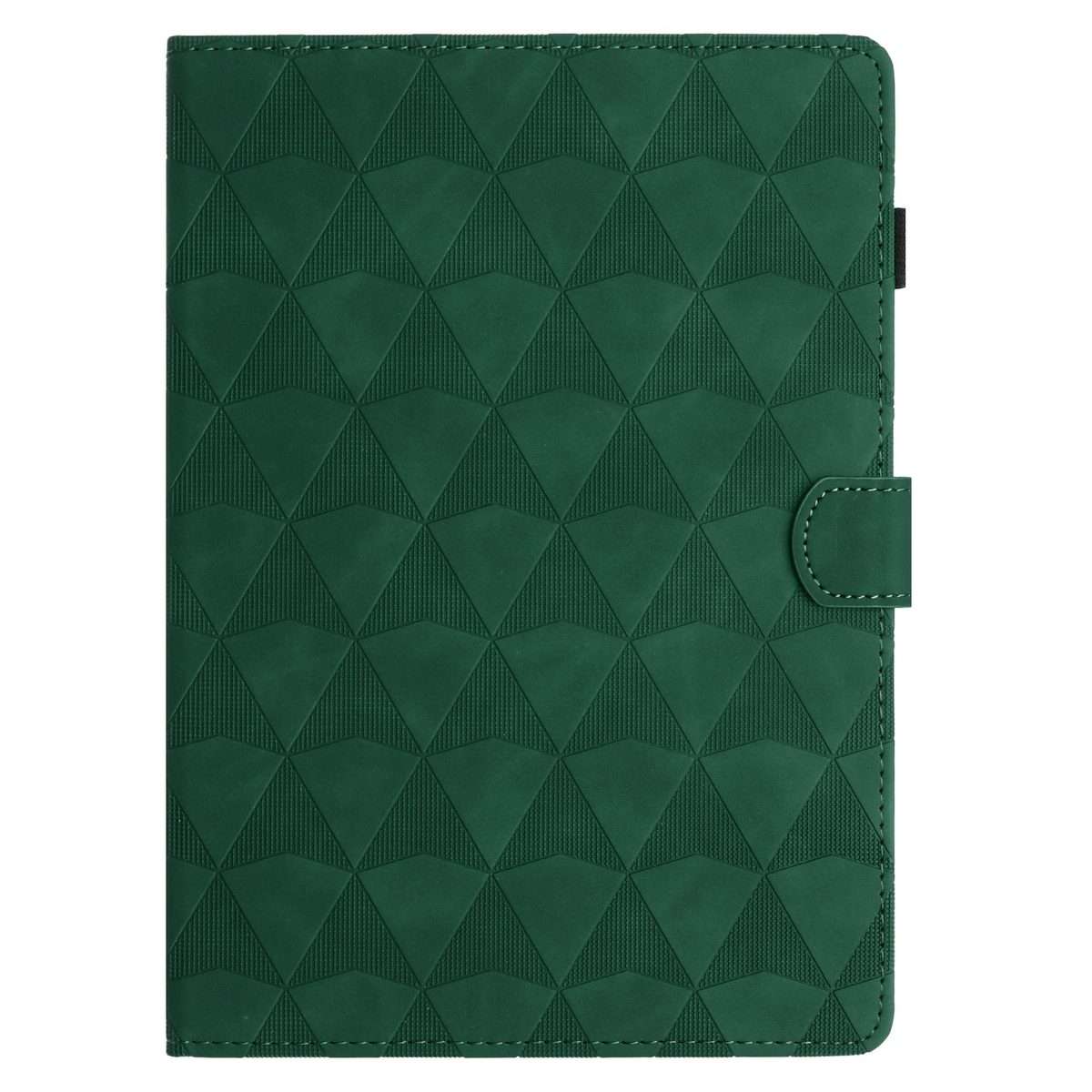 For iPad mini 5 / 4 / 3 / 2 / 1 Diamond Texture Embossed Leather Smart Tablet Case(Green)