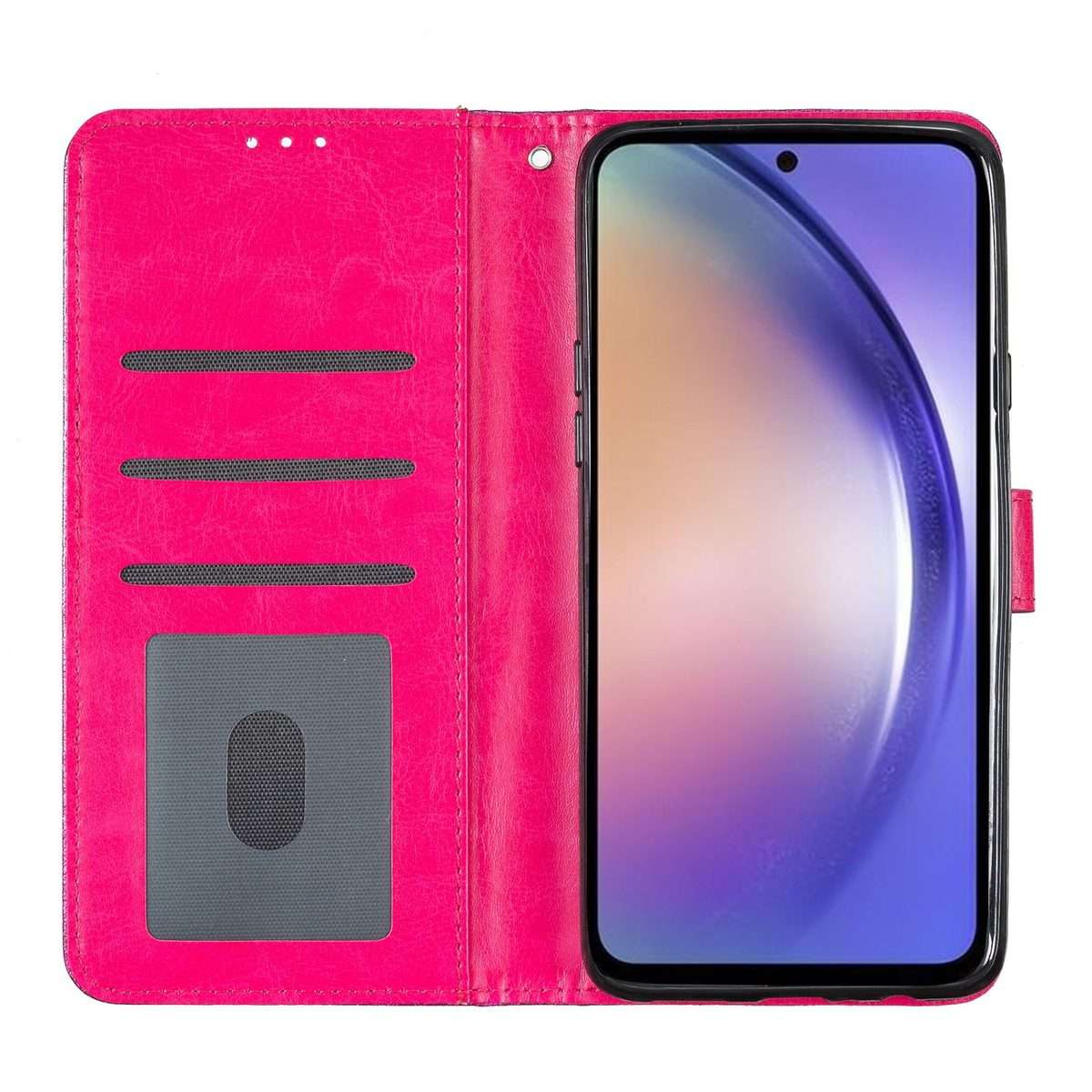 For Xiaomi 15 Pro Glitter Powder Flip Leather Phone Case(Rose Red)