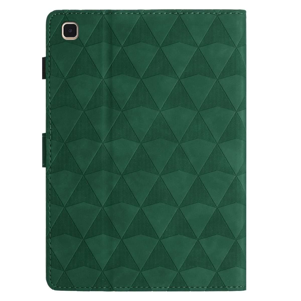For Samsung Galaxy Tab A 10.1 2019 Diamond Texture Embossed Leather Tablet Case(Green)