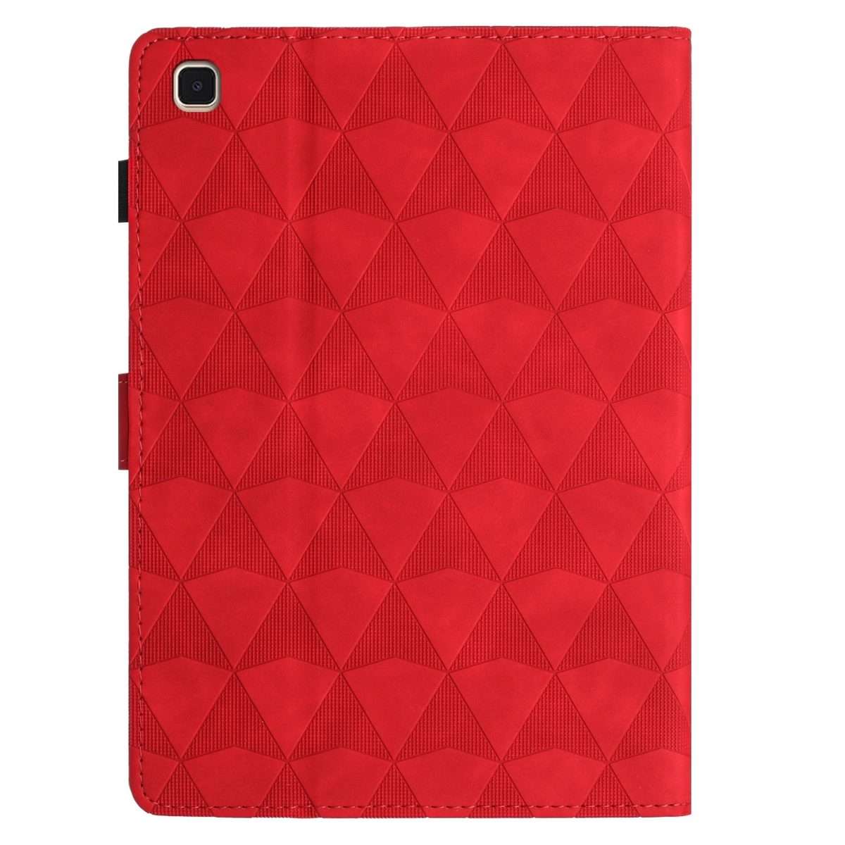 For Samsung Galaxy Tab A7 Lite T220 Diamond Texture Embossed Leather Tablet Case(Red)