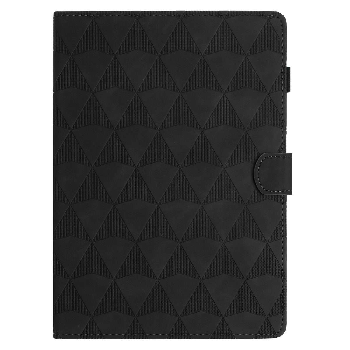 For Samsung Galaxy Tab A7 Lite T220 Diamond Texture Embossed Leather Tablet Case(Black)