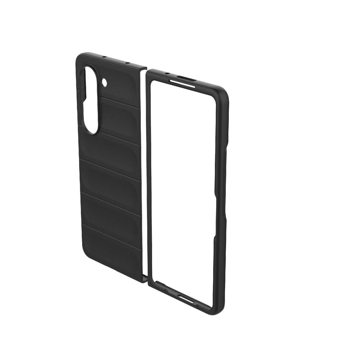 For Samsung Galaxy Z Fold5 5G Magic Shield Fold PC Shockproof Phone Case(Black)