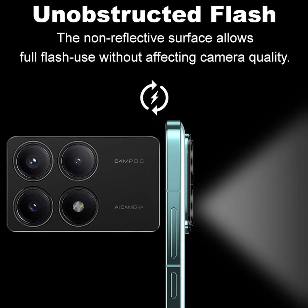 For Xiaomi POCO X6 Pro 5G IMAK Metal Camera Lens Protector Cover