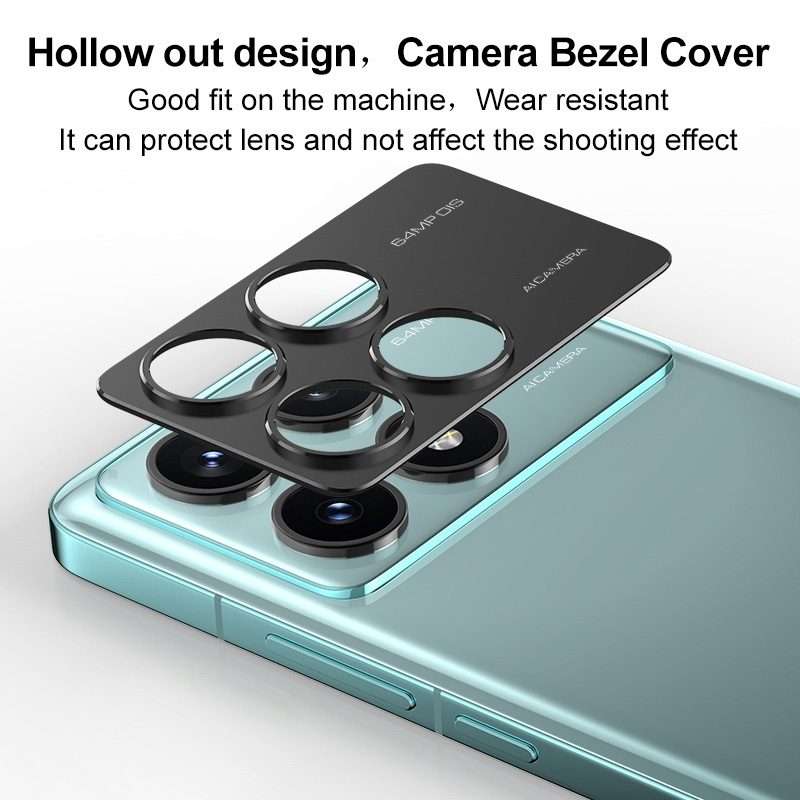 For Xiaomi POCO X6 Pro 5G IMAK Metal Camera Lens Protector Cover